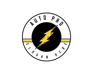 Thunder Lightning Bolt Logo