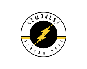 Thunder Lightning Bolt Logo