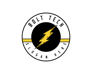 Bolt - Thunder Lightning Bolt logo design