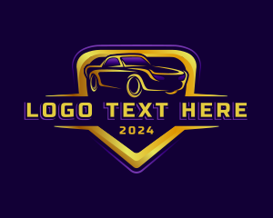 Transport - Car Racing Garage logo design