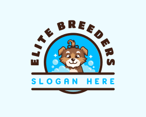 Pet Dog Grooming logo design