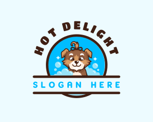 Pet Dog Grooming logo design