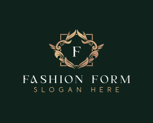 Ornamental Crest Luxury logo design