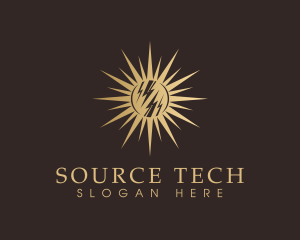 Source - Solar Electric Volt logo design