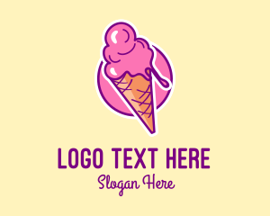 Ice Cream Cone Logo