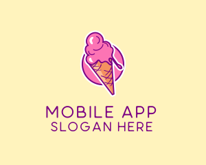 Ice Cream Cone Logo