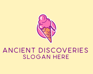 Ice Cream Cone logo design