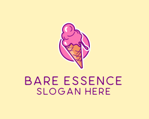 Ice Cream Cone logo design