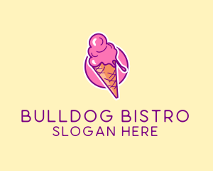 Ice Cream Cone logo design