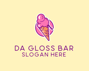 Ice Cream Cone logo design