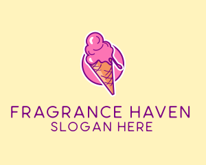 Ice Cream Cone logo design