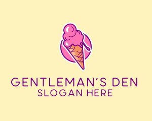 Ice Cream Cone logo design