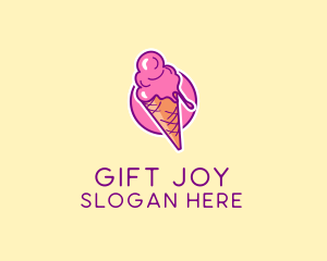 Ice Cream Cone logo design