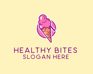 Ice Cream Cone logo design