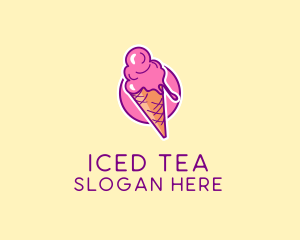 Ice Cream Cone logo design