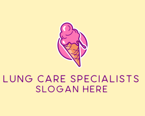 Ice Cream Cone logo design