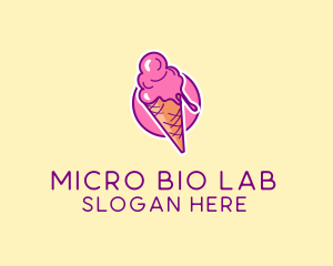 Ice Cream Cone logo design