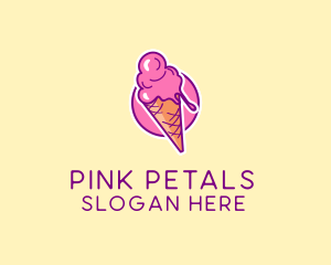 Ice Cream Cone logo design