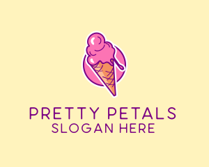 Ice Cream Cone logo design