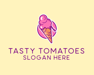 Ice Cream Cone logo design