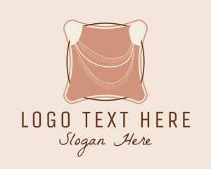 Stylist - Handicraft Fashion Necklace logo design