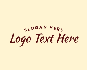 Handwriting - Crafty Fashion Wordmark logo design