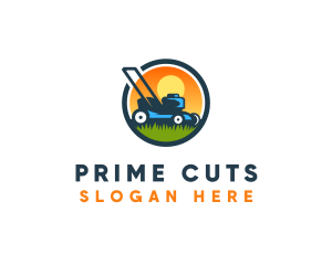 Gardening Grass Trimmer logo design