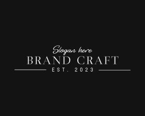 Branding - Luxury Brand Wordmark logo design