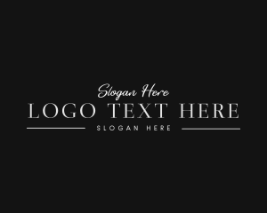 Luxury Brand Wordmark Logo