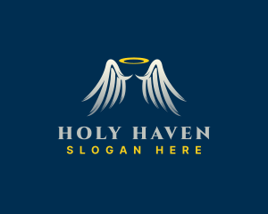 Holy Angel Wings logo design