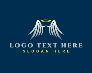 Holy Angel Wings Logo