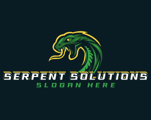 Gaming Snake Viper  logo design