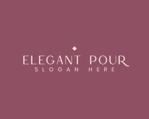 Feminine Elegant Business logo design