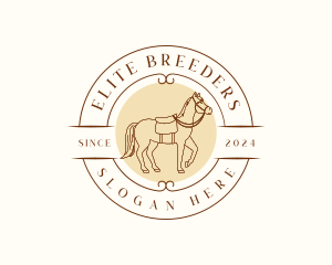 Equestrian Horseback Riding  logo design