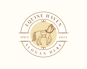 Equestrian Horseback Riding  logo design