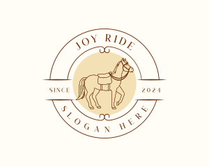 Ride - Equestrian Horseback Riding logo design
