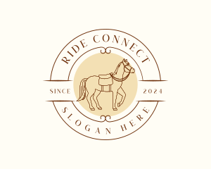 Equestrian Horseback Riding  logo design