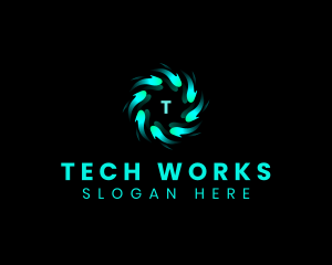 Tech Digital Software  logo design