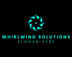 Whirl - Tech Digital Software logo design