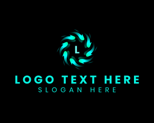 Motion - Tech Digital Software logo design