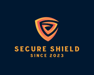 Cyber Security Shield logo design