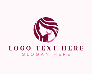 Luxurious - Woman Fashion Accessory logo design