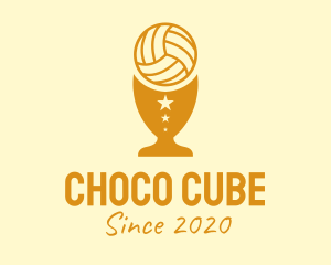 World Cup - Volleyball Trophy Cup logo design