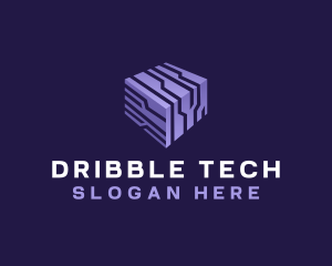 3d Cube Tech logo design