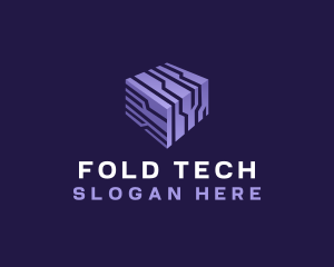 3d Cube Tech logo design