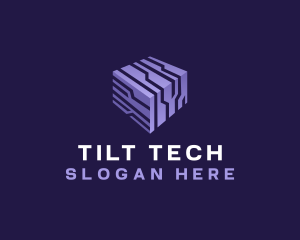 3d Cube Tech logo design