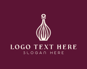 Luxury - Elegant Perfume Bottle logo design