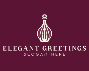 Elegant Perfume Bottle logo design