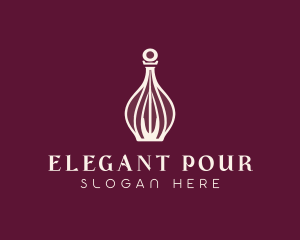 Elegant Perfume Bottle logo design