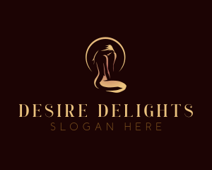 Sexy Woman Model logo design